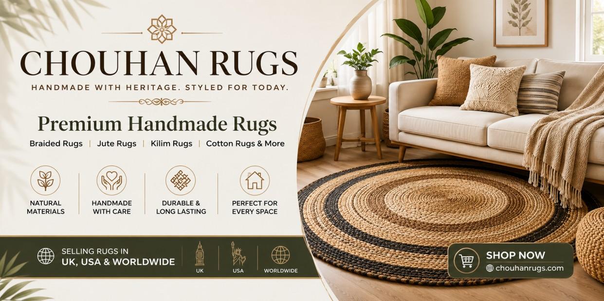 Handmade Jute Runner: Natural Décor Ideas for USA Homes |...