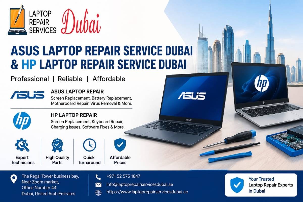 How Can an Asus Service Center Dubai Help With Laptop Problems? – Laptop Repair Dubai