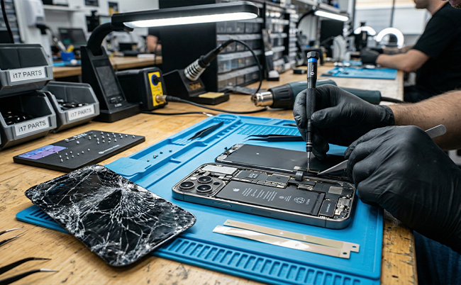 Fast Phone Screen Repair for iPhone & Samsung Devices