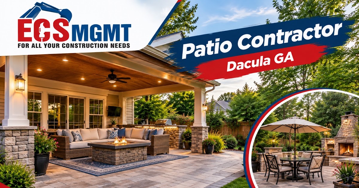 Patio Contractor Dacula GA: Professional Site Preparation for Lasting Patio Projects