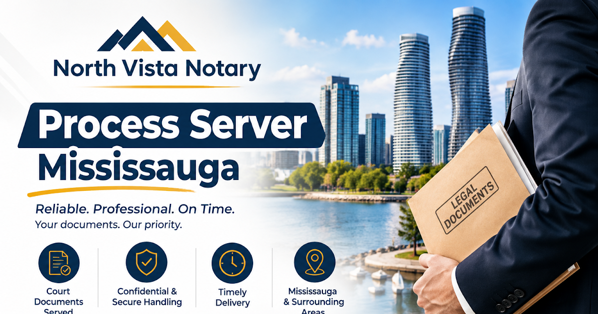 What to Expect When Working with a Process Server in Mississauga