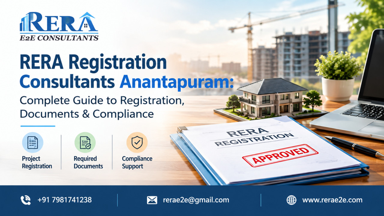 RERA Registration Consultants Anantapuram | RERA E2E