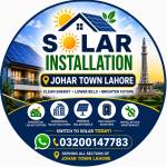 Solar installation Johar Town Lahore Profile Picture