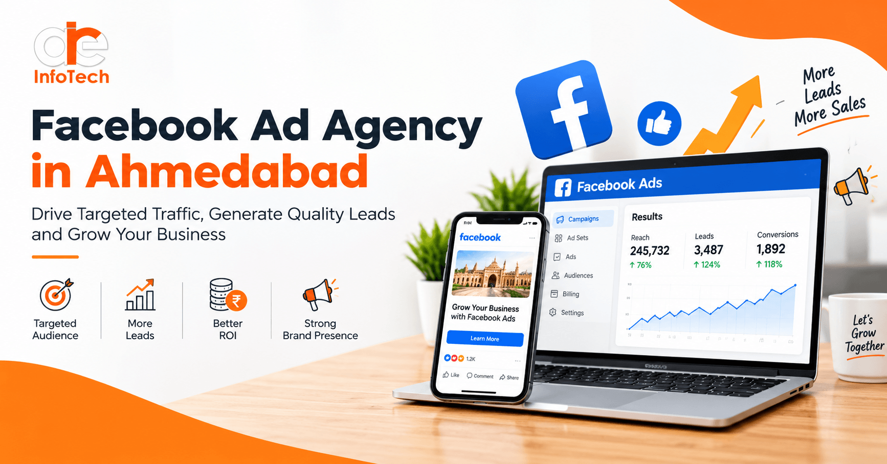 Facebook Ad Agency in Ahmedabad | ARE InfoTech