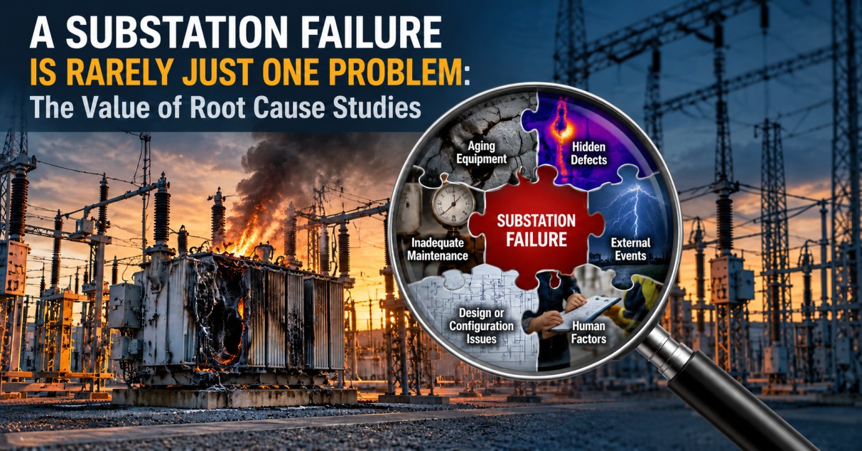 A Substation Failure Is Rarely Just One Problem: The Value of Root Cause Studies