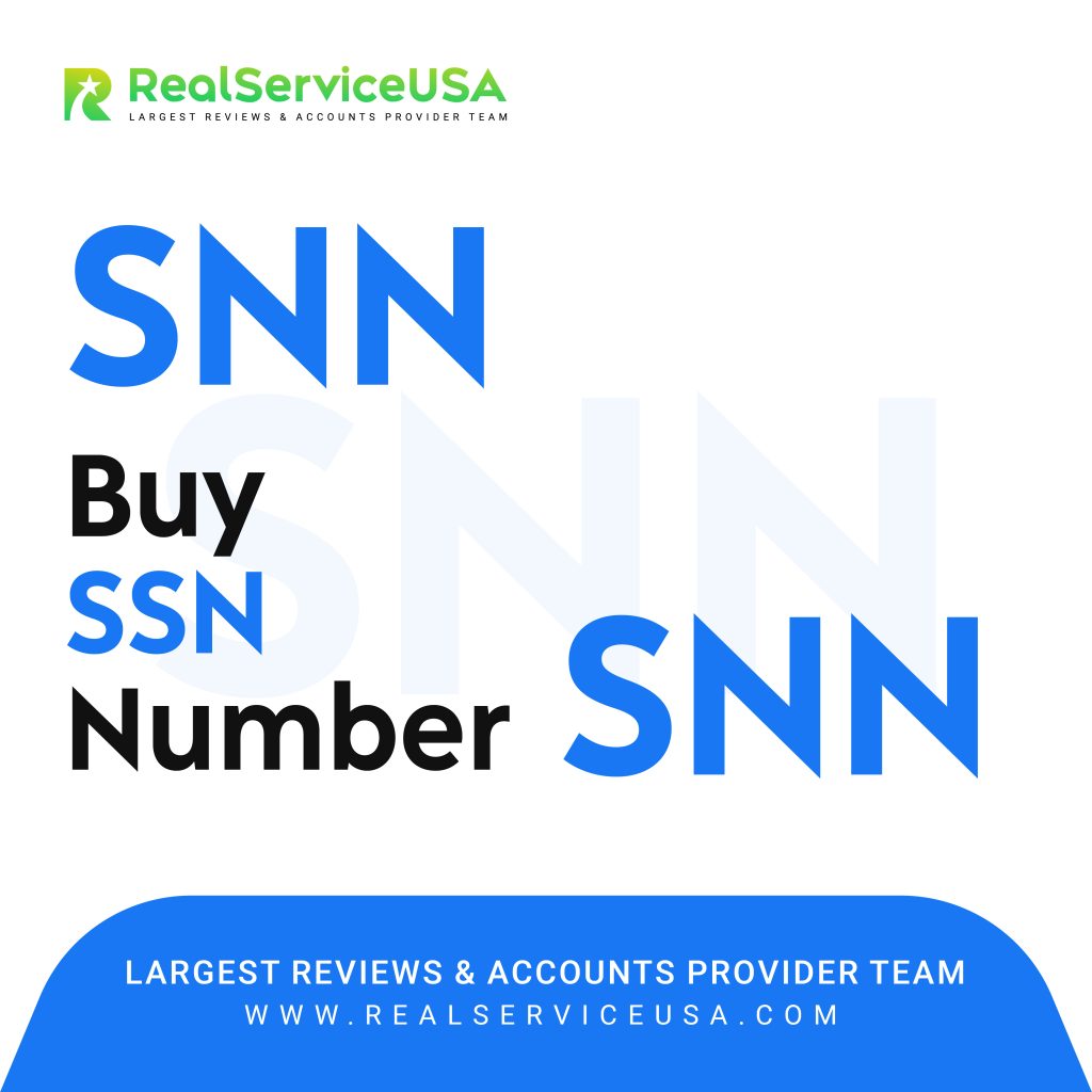 Buy SSN Number - RealServiceUSA