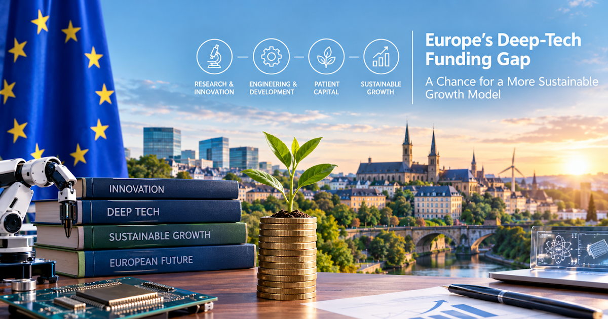Why Europe’s Deep-Tech Funding Gap Could Support a More Sustainable Growth Model