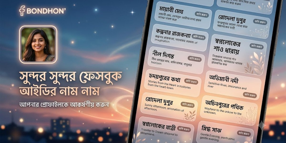 সুন্দর সুন্দর ফেসবুক আইডির নাম: প্রোফাইলকে আকর্ষণীয় করার সৃজনশীল ধারণা