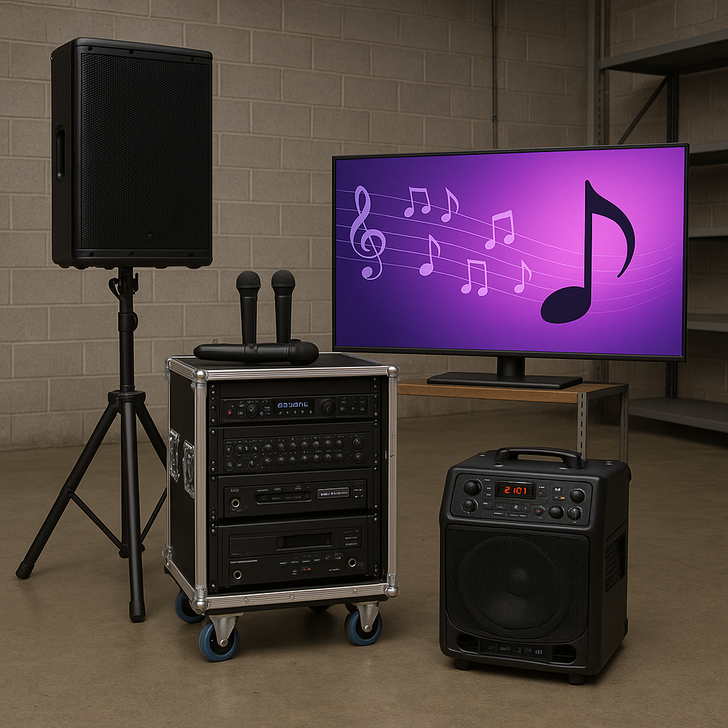 AV & Karaoke Machine Rentals | Chico Event Equipment