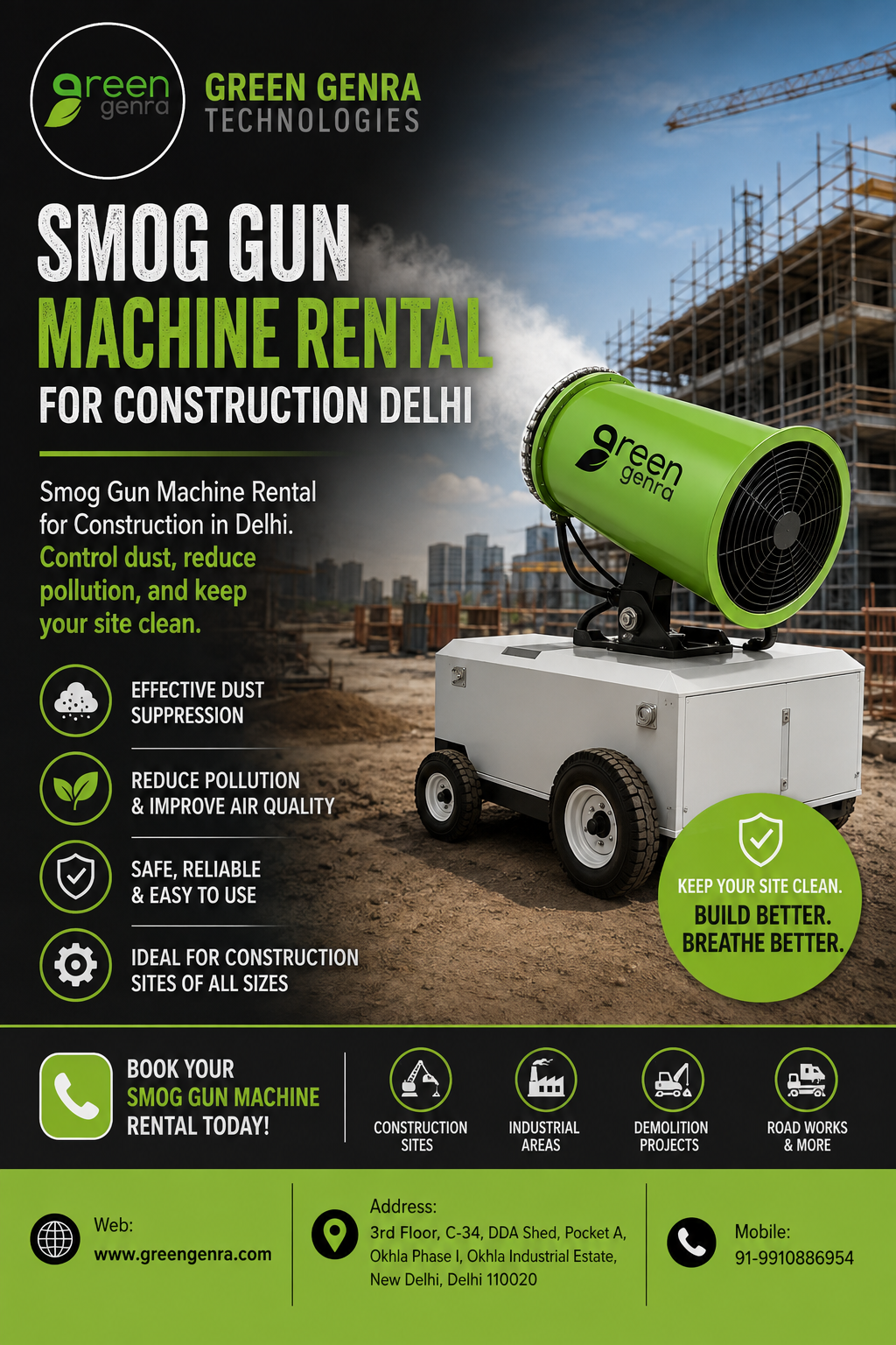Smog Gun Machine Rental for Construction Delhi hosted at ImgBB — ImgBB