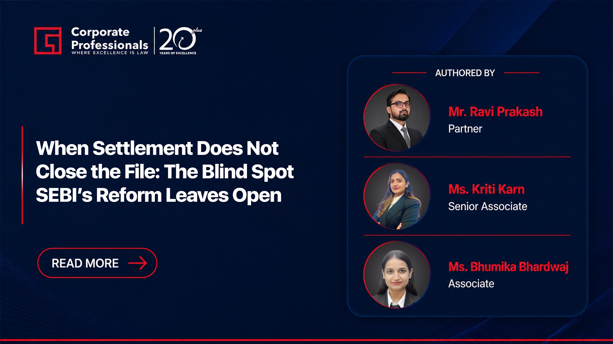 When Settlement Does Not Close the File: The Blind Spot SEBI’s Reform Leaves Open - Corporate Professionals