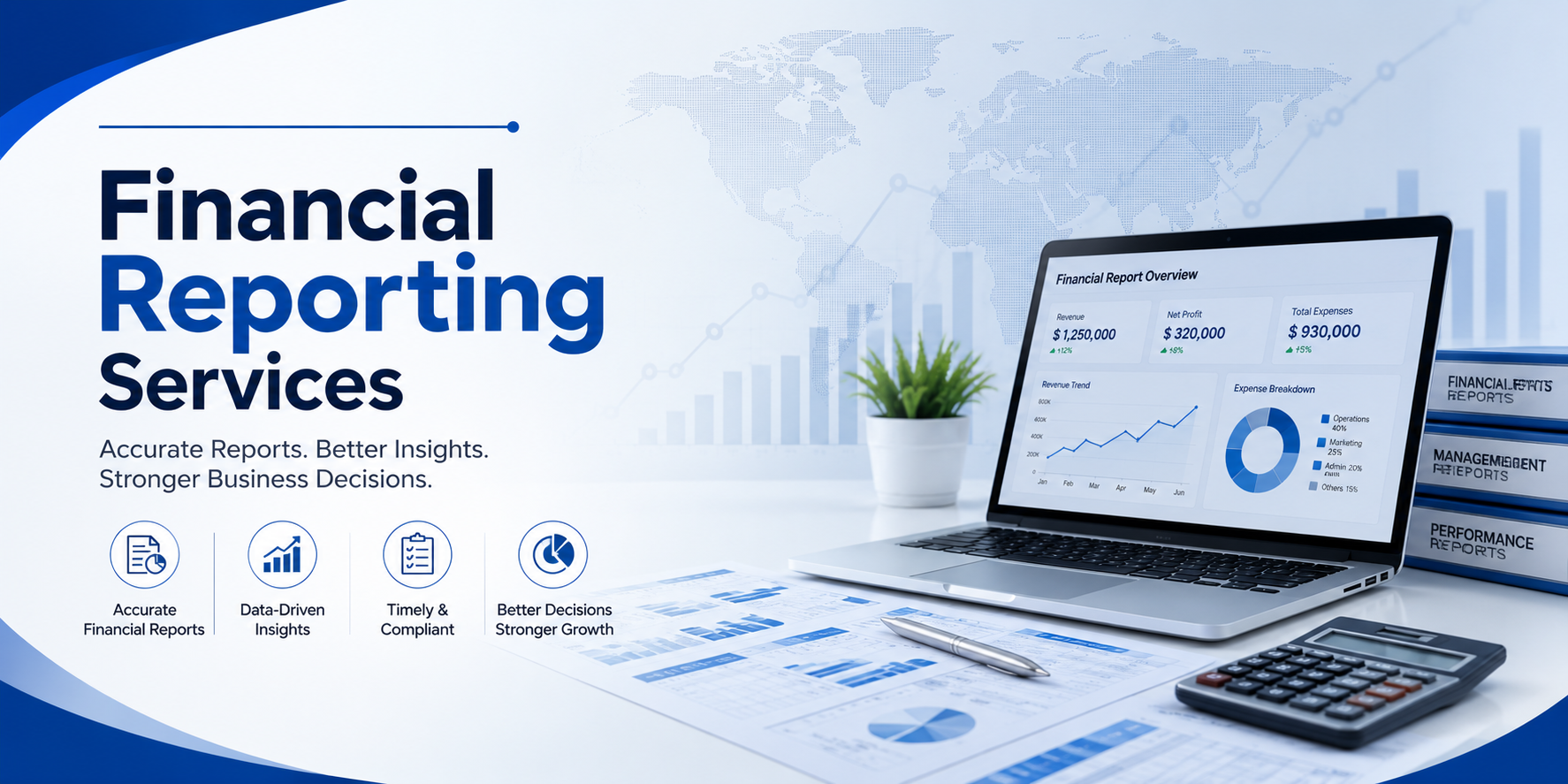 Outsource Financial Reporting Services to India | GPMJ Global