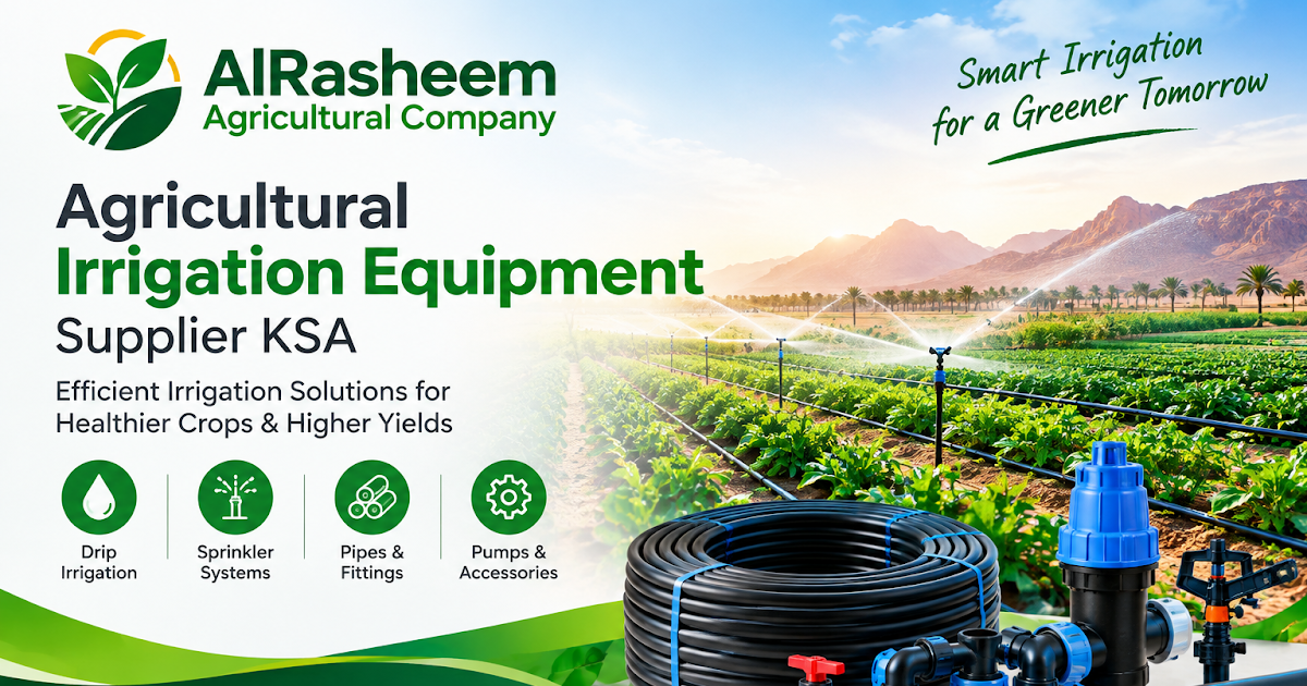 Key Factors to Consider When Choosing an Agricultural Irrigation Equipment Supplier in Saudi Arabia