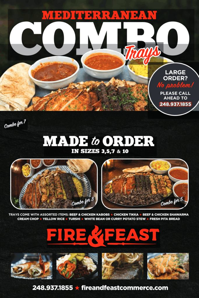 Catering in Commerce, MI | Mediterranean Restaurant Catering | Fire & Feast Inc