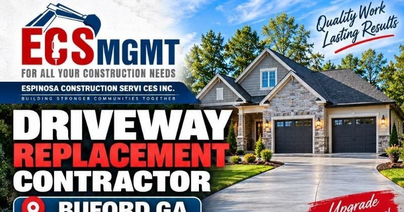 Driveway Replacement Contractor Buford GA