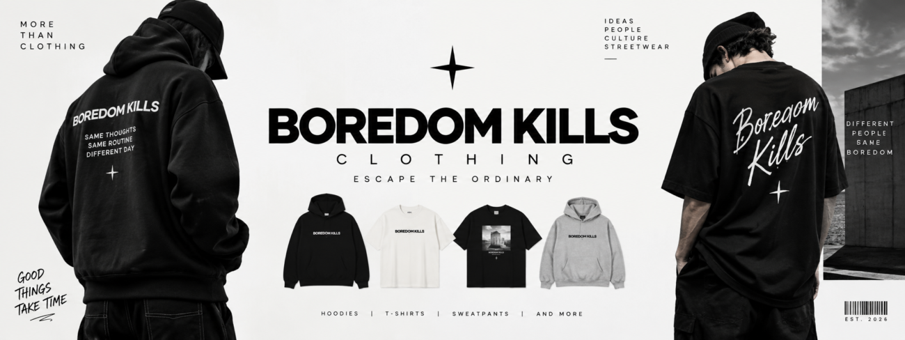 Boredom Kills | Boredom Kills Clothing Official USA Store