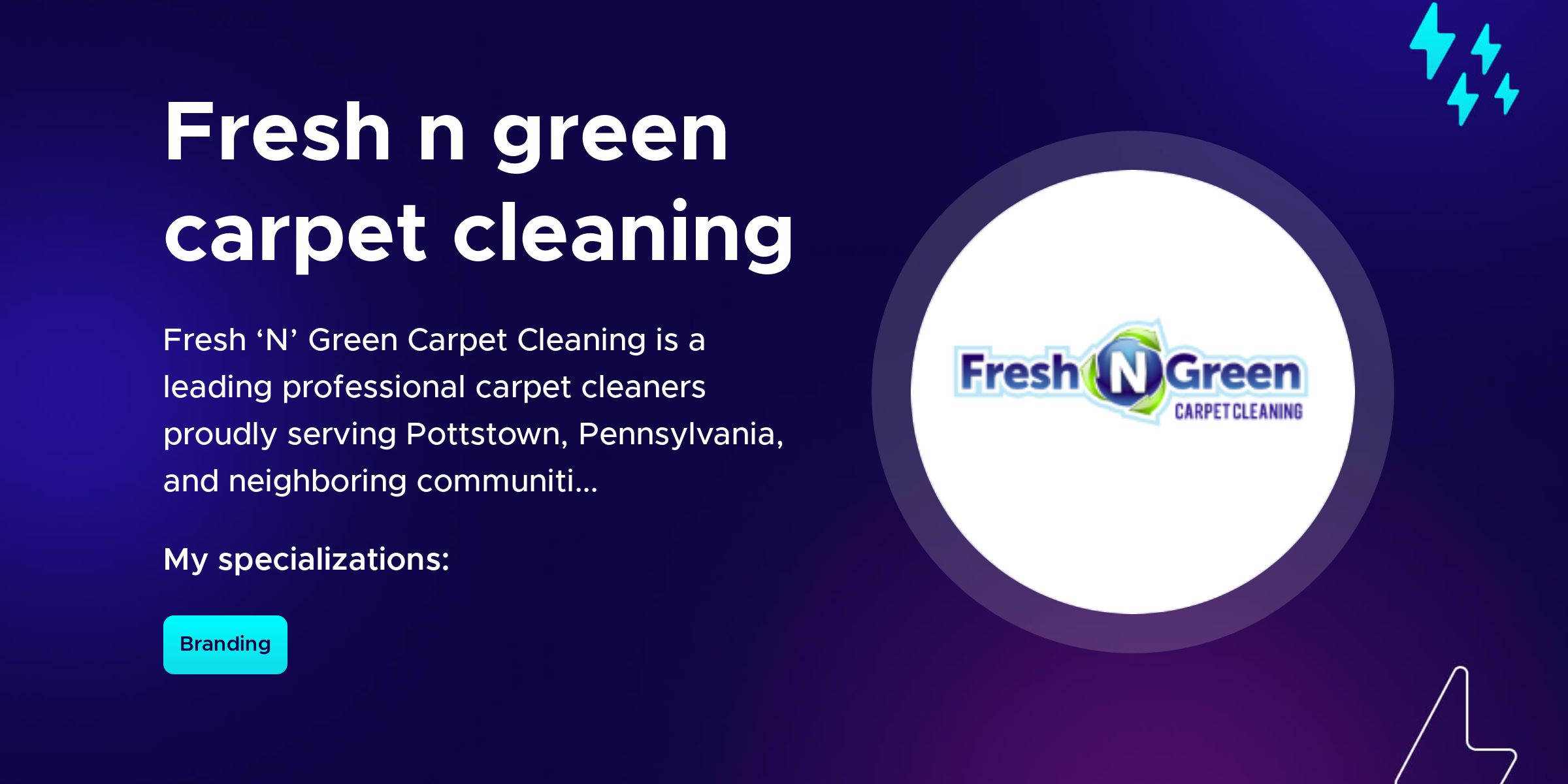Fresh ‘N’ Green Carpet Cleaning on Fueler.io