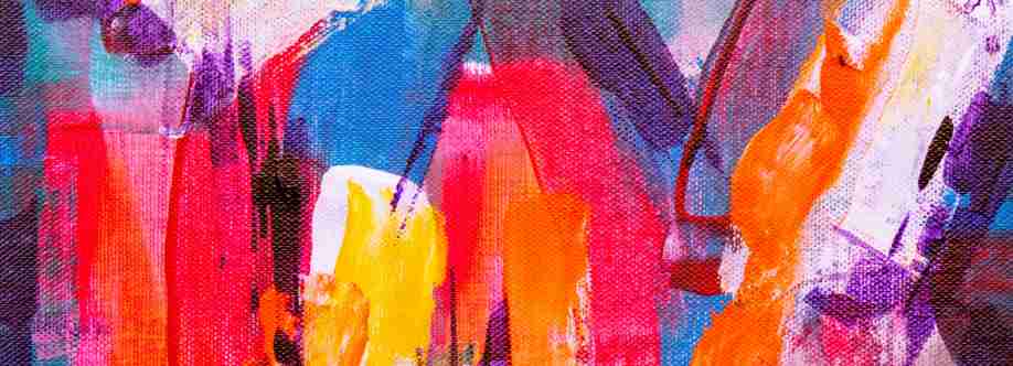 Lucia DeChino colorful abstract art Cover Image