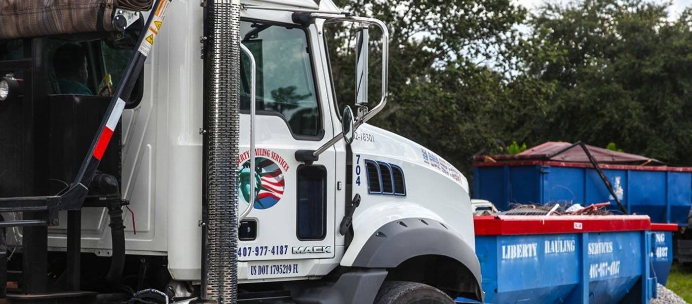 Dumpster Rental Orlando FL | Same-Day Roll-Off | Liberty Hauling Services