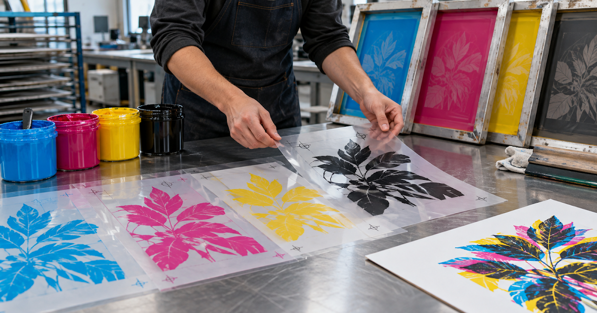 Why Color Separation for Screen Printing Matters in Prepress