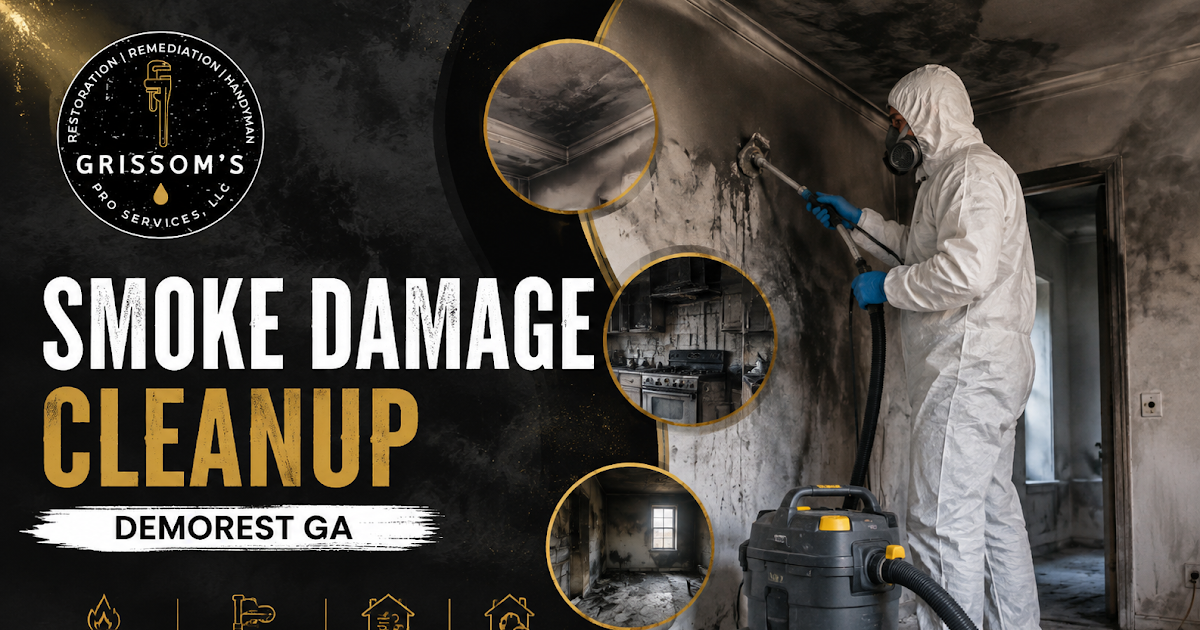 Smoke Damage Cleanup Demorest GA – Professional Fire and Smoke Restoration