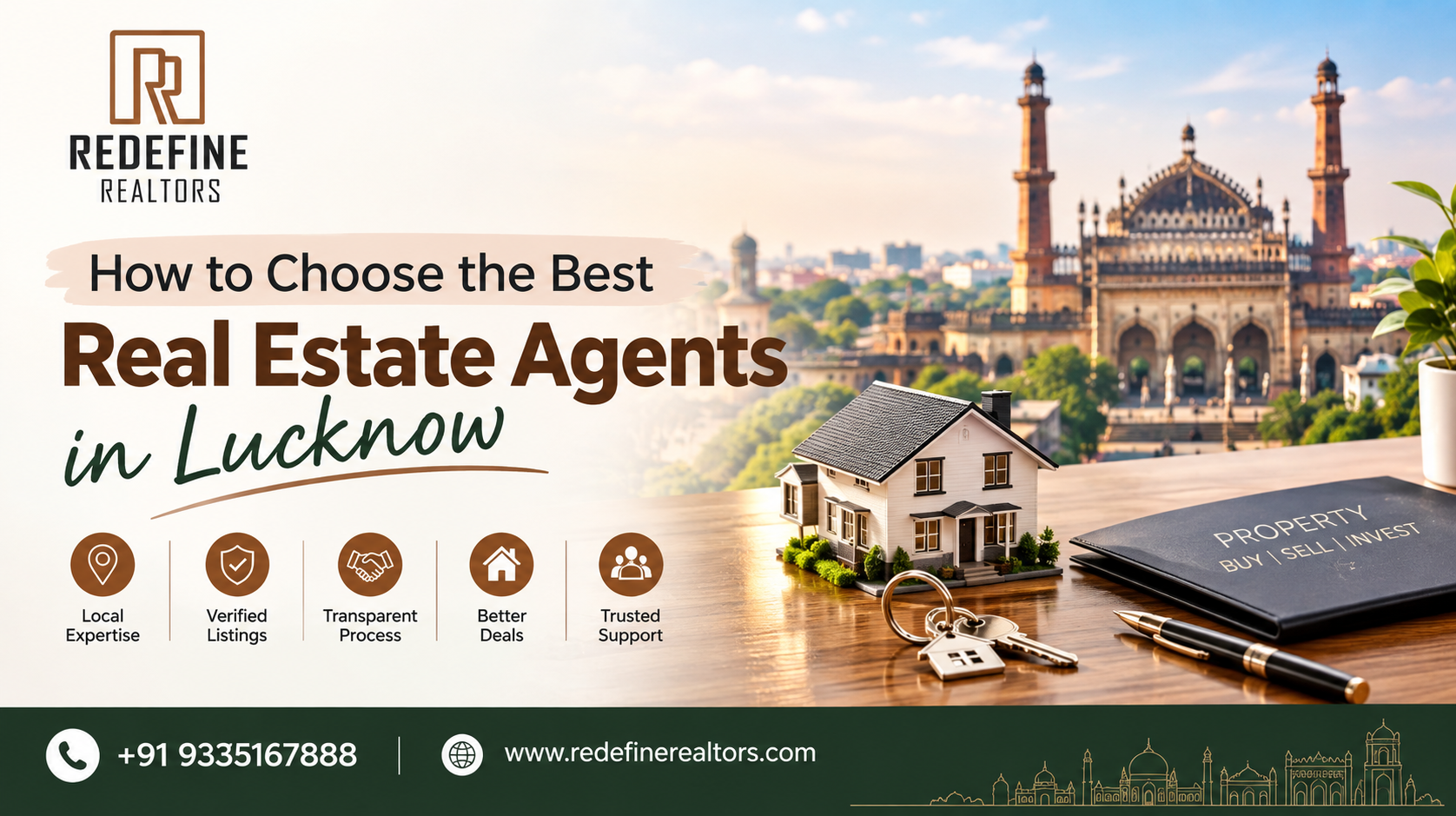 Best Real Estate Agents in Lucknow | Redefine Realtors
