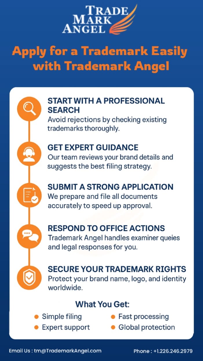 Choose a Trusted Trademark Registration Agency | Trademark infographic design, Trademark and business name, Legal humor
