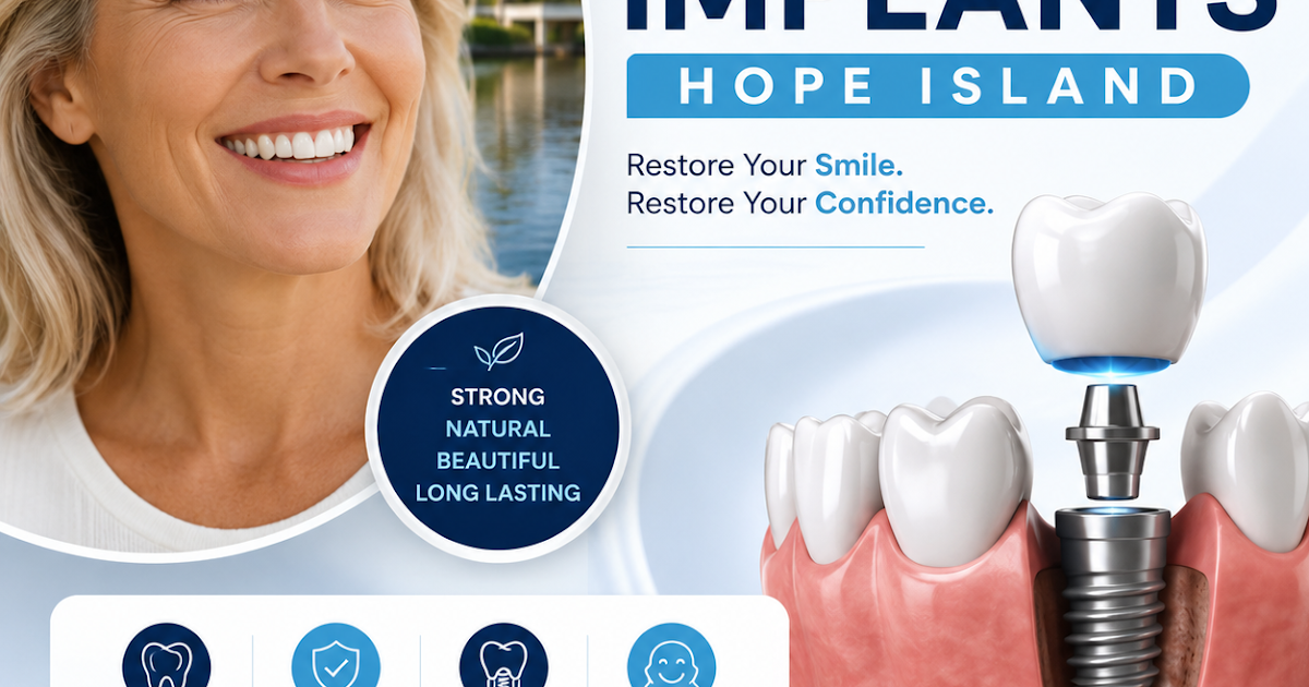 Dental Implants Hope Island for a Confident Smile