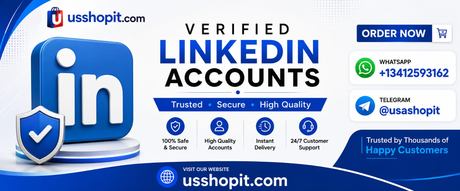 Top 10 To Buy LinkedIn Accounts- usshopit