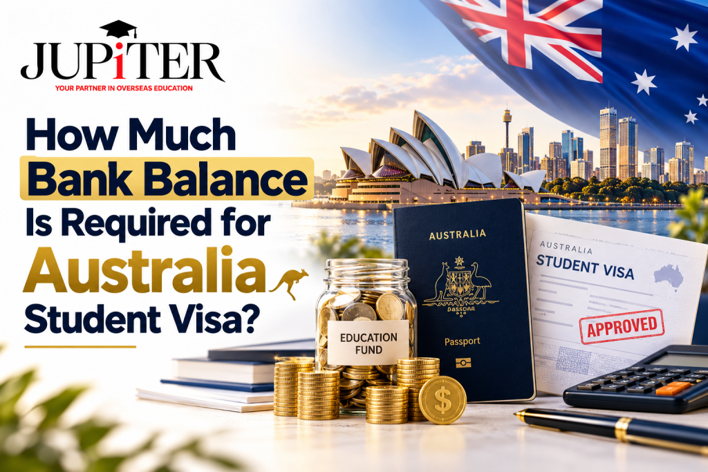 How much bank balance is required for Australia study visa ?