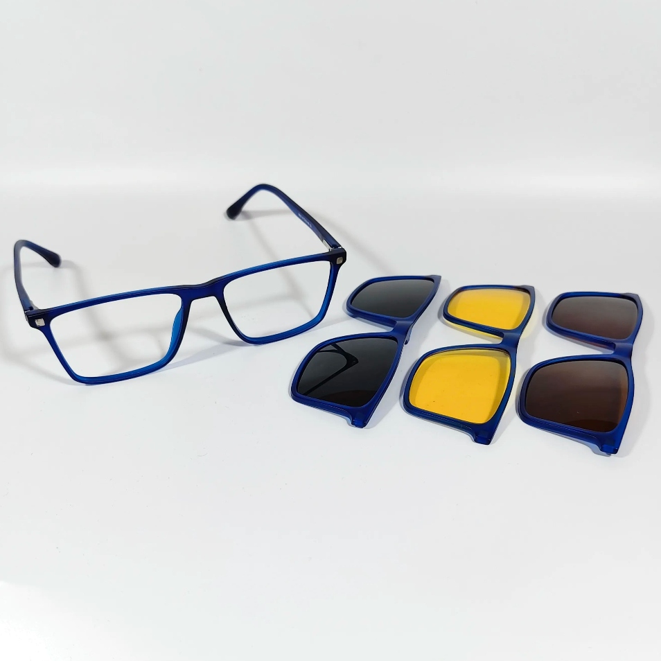 4 in 1 Magnetic Clip-On Eyeglasses - Eyedell