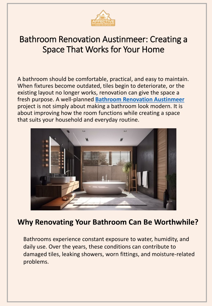 PPT - Professional Bathroom Renovation Austinmeer Services PowerPoint Presentation - ID:14921553