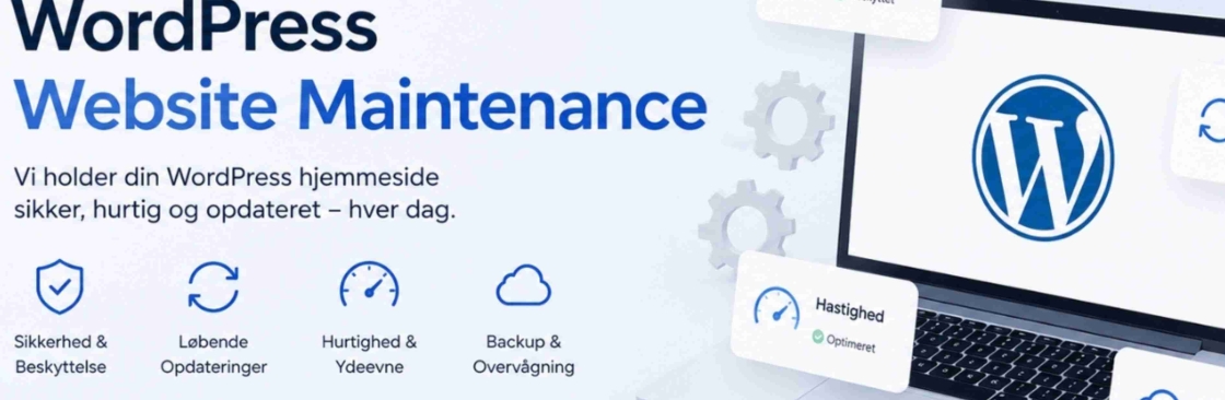 WordPress Vedligehold Cover Image