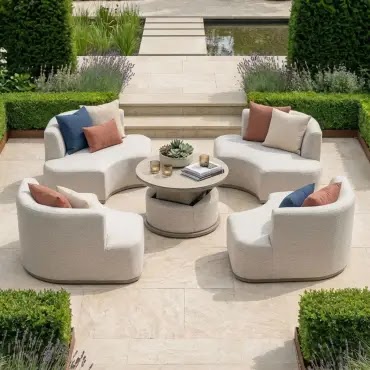 How to Choose the Right Fabric Sofa Sets in Spain for Your Outdoor Space