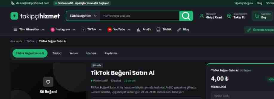 Tiktok Beğeni Satın Al Cover Image