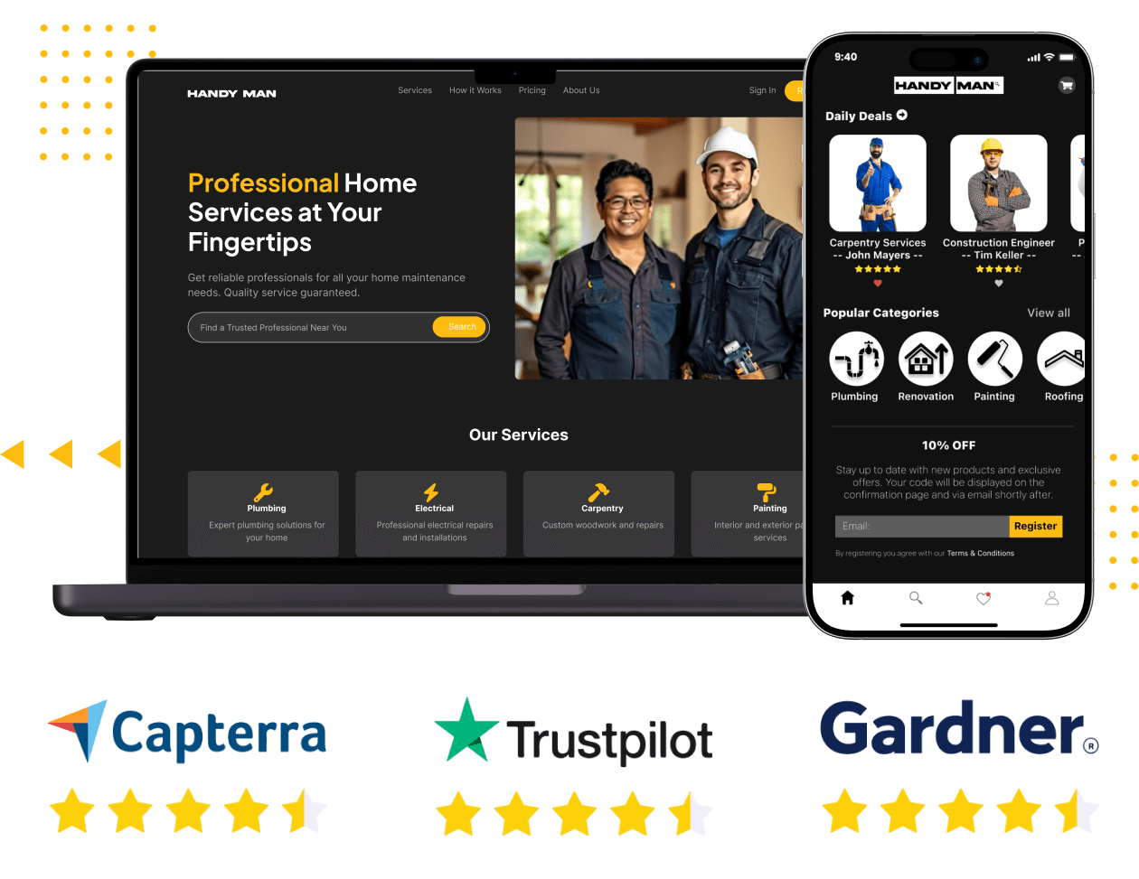 Uber for Handyman - Launch Handyman App Like Uber