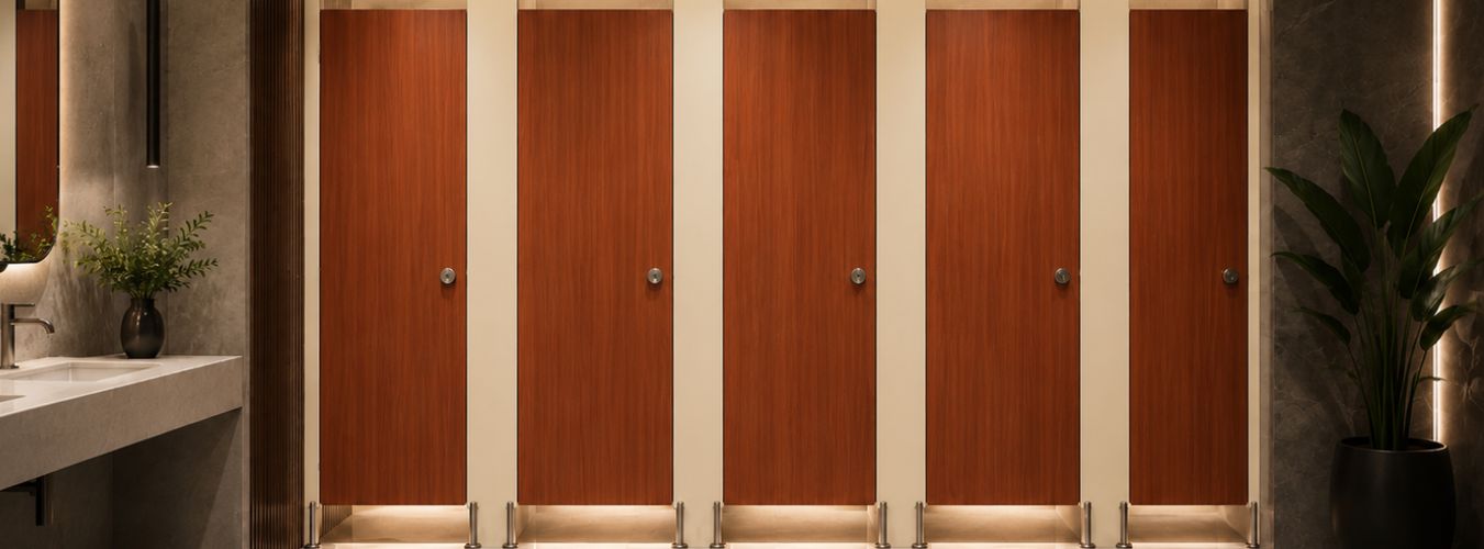 Modern Bathroom Cubicles Manufacturer in India - Cubfix Cubicle Systems