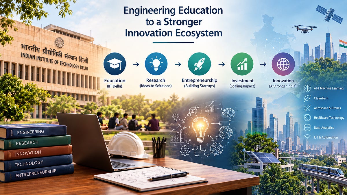 How IIT Delhi Connects Engineering Education With India’s Innovation Ecosystem