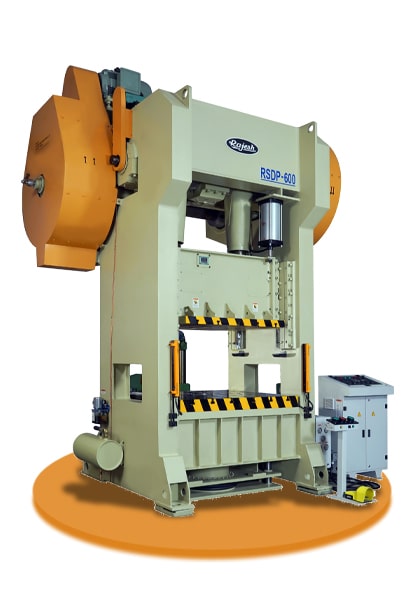 Single Crank Double Point Pneumatic Press , Single Point Double Action Power Press Manufacturers from Gujarat, India