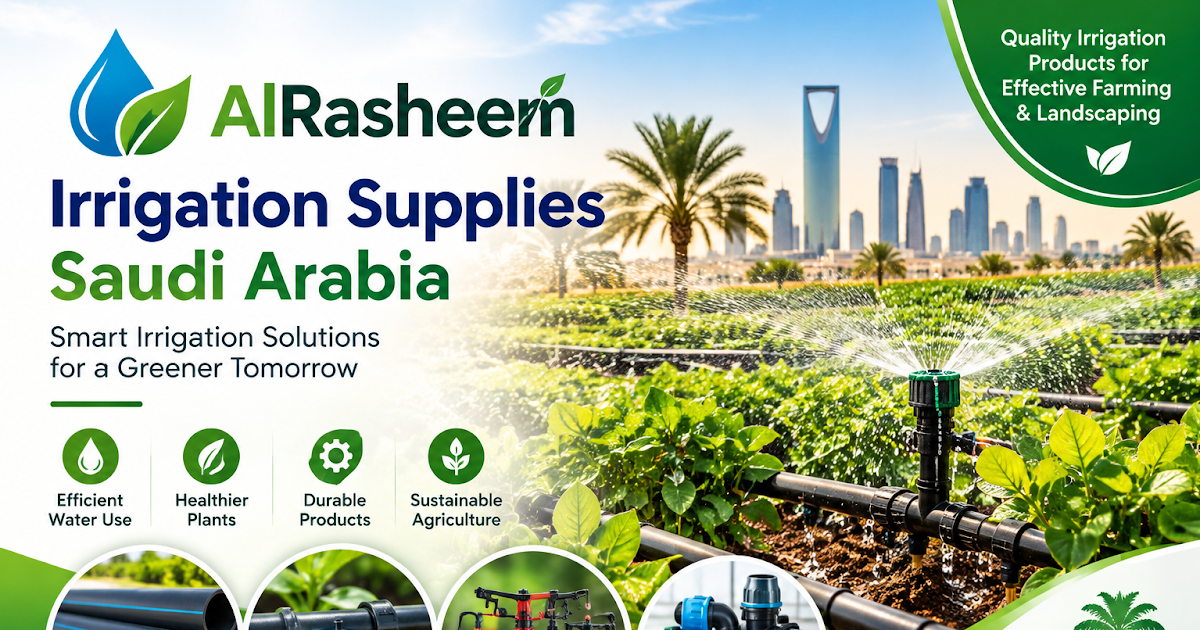 Irrigation Supplies Saudi Arabia | Advanced Watering Systems