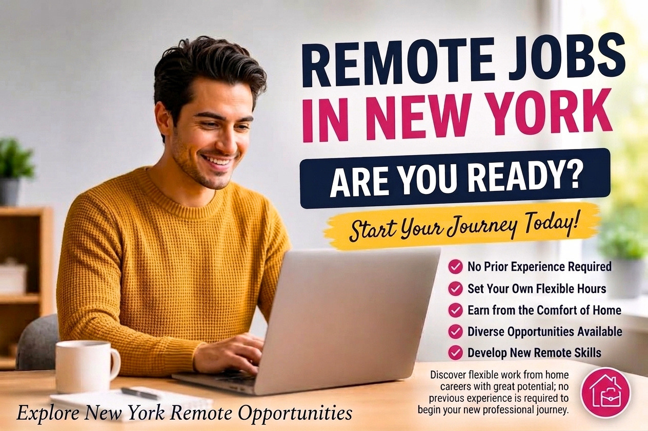 Remote Jobs in New York: Find Work From Home Opportunities in 2026 -