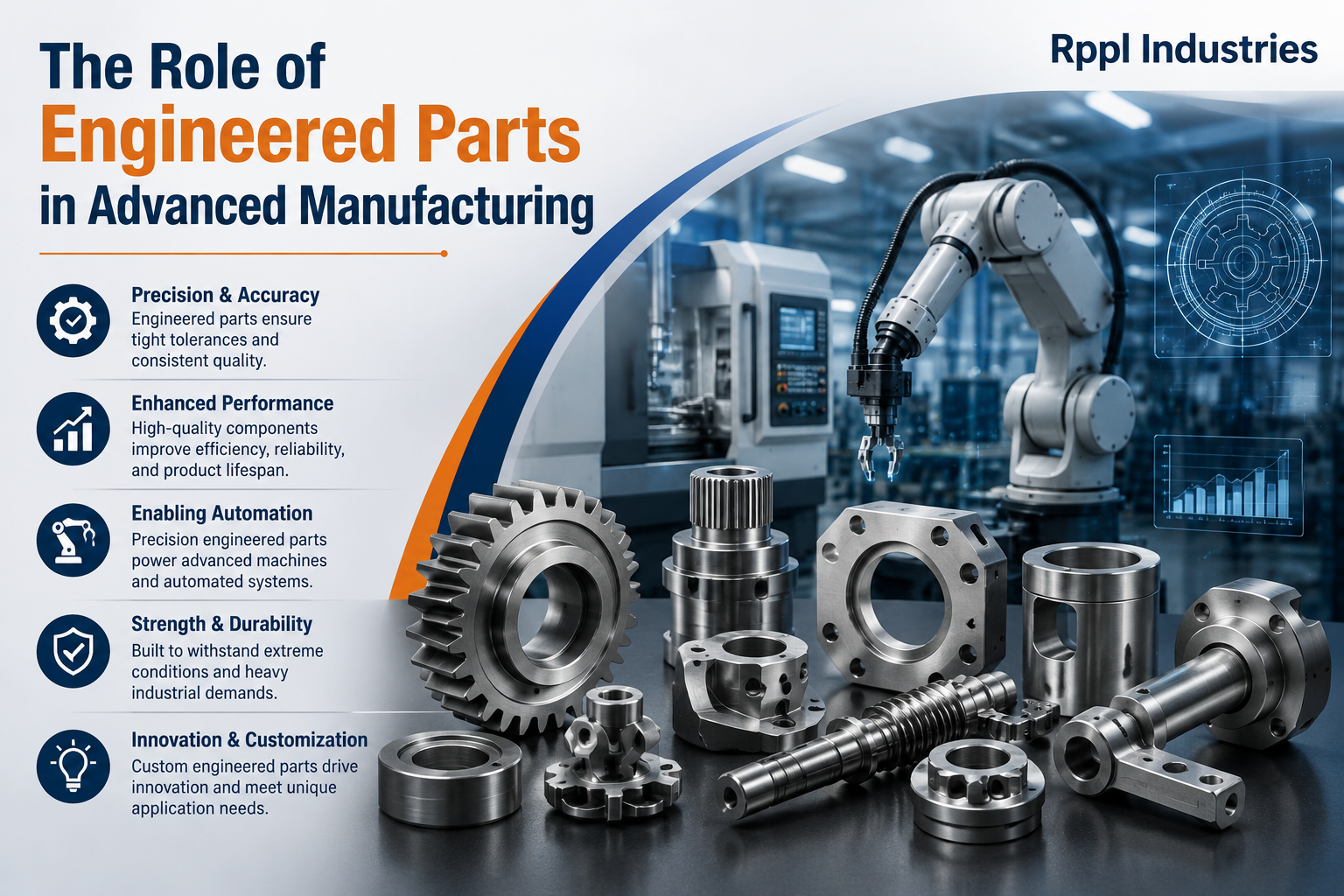 The Role of Engineered Parts in Advanced Manufacturing