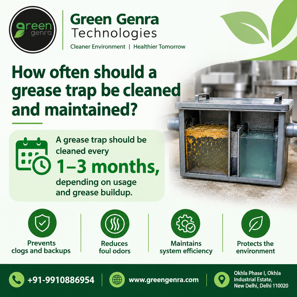 How often should a grease trap be cleaned and maintained? hosted at ImgBB — ImgBB