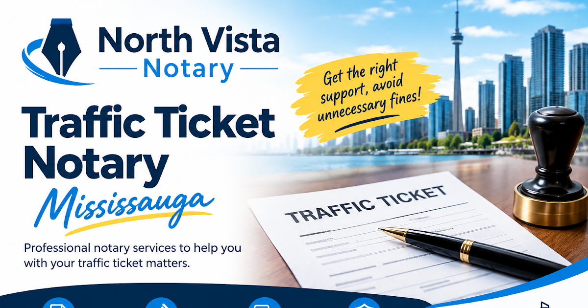 The Benefits of Hiring a Traffic Ticket Notary in Mississauga