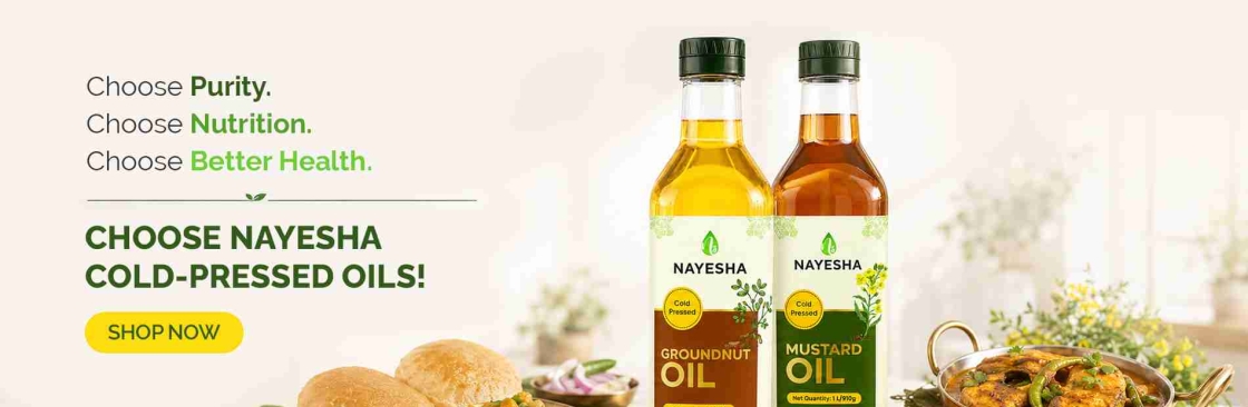 Nayesha Cold Pressed Oils Cover Image