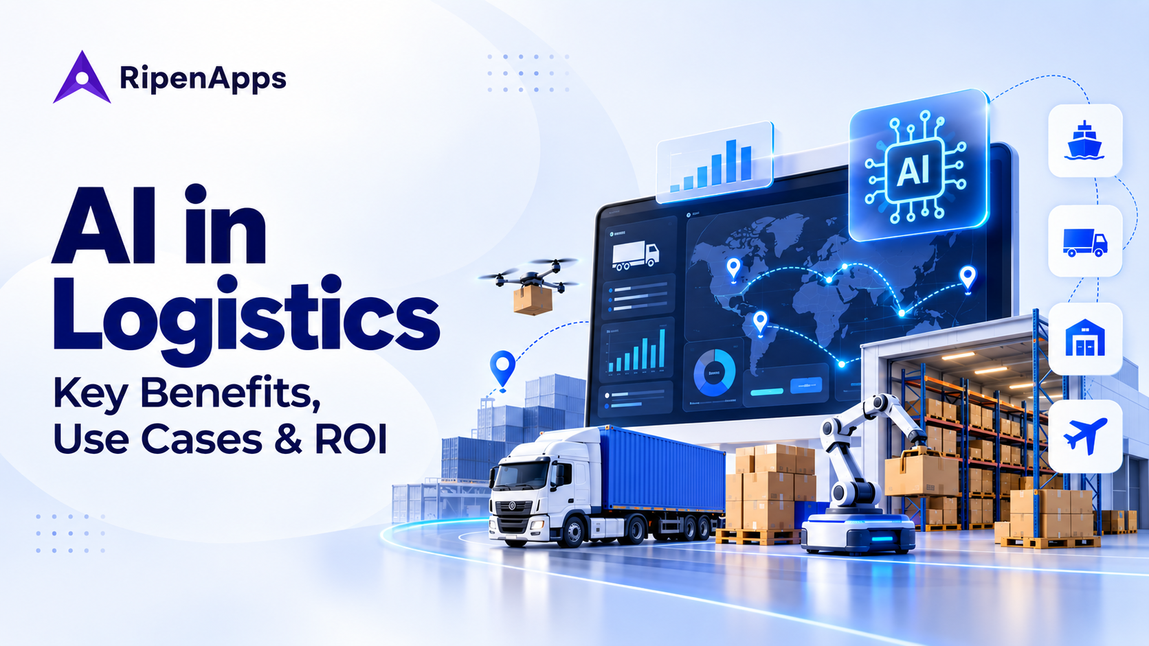 AI in Logistics: Key Benefits, Use Cases & ROI