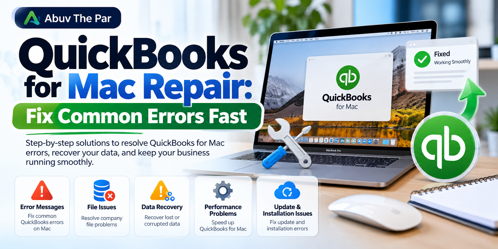 QuickBooks for Mac Repair: Fix Common Errors Fast