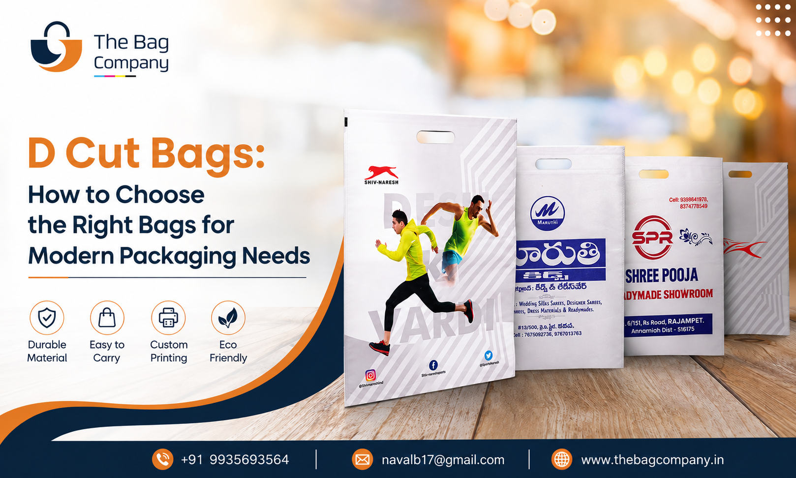 D Cut Bags: Choosing the Right Packaging Bags