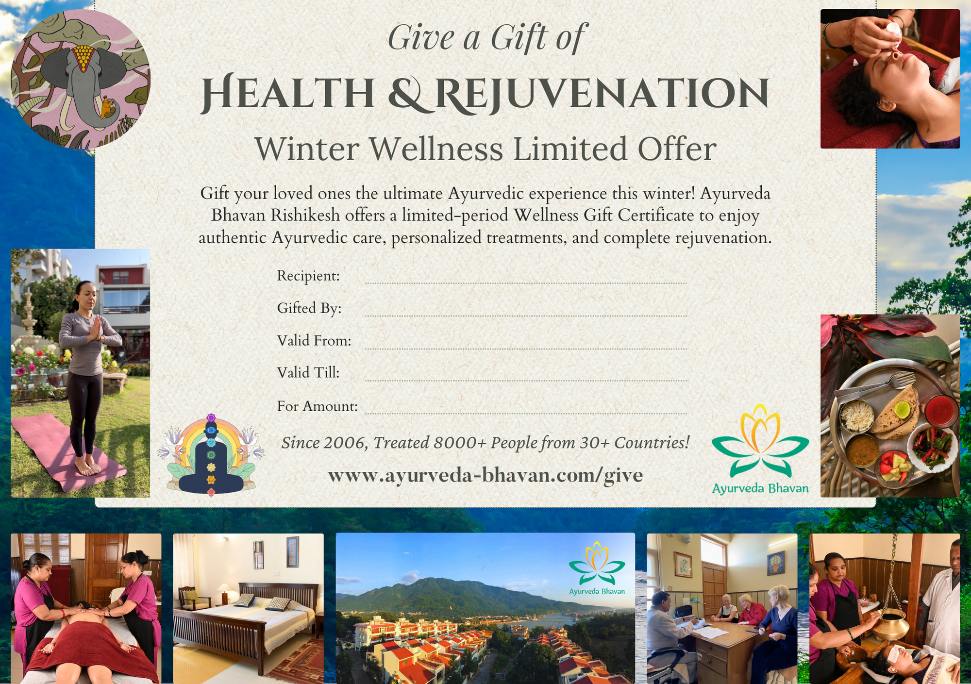 Ayurvedic Rejuvenation Package Rishikesh | Ayurveda Bhavan