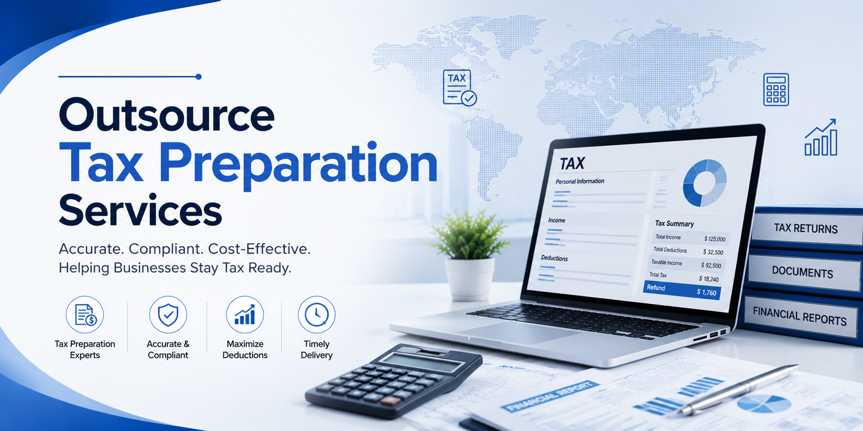 Outsourced Tax Preparation Services - Tax Return Experts